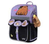 Baagl - 1 Klasse Girls School Bag - Ergonomic School Bag for Kids - School Backpack with Chest Strap - Primary School Bag