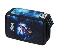 Baagl 3-Compartment Pencil Case for Boys and Girls - School Pencil Case for Stationery - School Items Pencil Case, Pencil Case, Case for School, Ice hockey, M