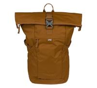 Baagl Backpack Women's Men's - Rolltop Backpack Waterproof with Laptop Compartment - Ergonomic Roll Daypack for Work, University, City & Leisure - Modern Roll Backpack, 29 l, caramel, L