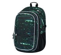 Baagl Children's Backpack, School Backpack for Children with Ergonomically Shaped Back, Chest Strap and Reflective Elements, Numbers