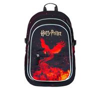 Baagl Children's Backpack, School Backpack for Children with Ergonomically Shaped Back, Chest Strap and Reflective Elements, harry potter phoenix, 20 cm x 29 cm x 43 cm