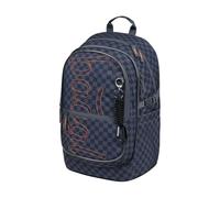 Baagl Children's Backpack, School Backpack for Children with Ergonomically Shaped Back, Chest Strap and Reflective Elements, ska blue, Mittelgroße, Casual