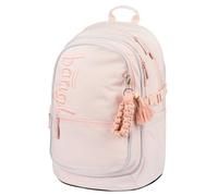 Baagl Children's Backpack, School Backpack for Children with Ergonomically Shaped Back, Chest Strap and Reflective Elements, sand