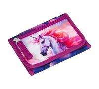 Baagl Children's Neck Pouch - Wallet for Boys - Purse, Mini Purse, Change Coin Purse, Royal Unicorn, 14.5 x 8.5 cm, Modern