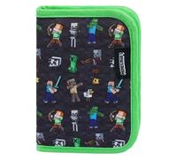 Baagl Minecraft Pencil Case for Boys and Girls, School Pencil Case, Pencil Case for Teenagers, Minecraft, 20 x 9 x 7 cm, Pencil case