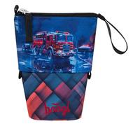 Baagl Pencil Case Boys Girls - Pencil Case Children - Pencil Case for School - Robust Pencil Case & Pencil Case with Secret Compartment - Stand Case, Life saver, Colourful, playful, modern, practical