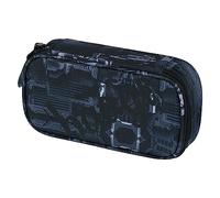 Baagl Pencil Case for Girls & Boys - School Pencil Case with 12 Pen Holders & 2 Compartments