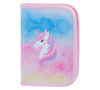 Baagl Rainbow Unicorn Pencil Case for Boys and Girls - Large Storage Space, Durable Material, Trendy Design - Case, School Supplies Organizer