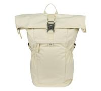Baagl Rolltop Backpack Women Men - Rolltop Laptop Backpack Waterproof - Ergonomic Daypack for Work, University, Travel & Leisure - Modern Roller Backpack, 29L, Beige, L