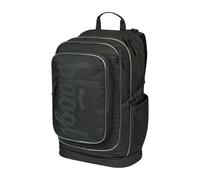 Baagl School Backpack for Boys Girls Teenagers, Ergonomic Children's Backpack with Laptop Compartment for School, Extremely Lightweight Backpack with Chest Strap and Reflective Elements, Black (uni