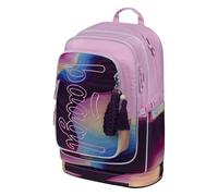 Baagl School Backpack for Boys Girls Teenagers, Ergonomic Children's Backpack with Laptop Compartment for School, Extremely Lightweight Backpack with Chest Strap and Reflective Elements, Lyra