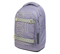 Baagl School Backpack for Boys Girls Teenagers - Skate Max - Skateboard Backpack - Children's Backpack with Laptop Compartment and Chest Strap for School, Secondary School, Middle School, 30 L