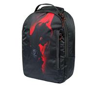 Baagl School Backpack Teenager Students Backpack Daypack Laptop Backpack, Batman Red