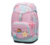 Baagl School Bag for 1st Class Kids, Airy Plus School Backpack with Ergonomic Back System & Removable Waist Belt, Ultralight School Bag for Primary School, Primary School, Sunset, 25 l, Designer