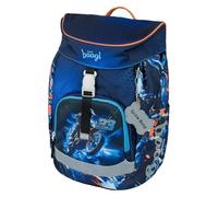 Baagl School Bag for 1st Grade Boys Girls Airy School Backpack Ultralight School Bag Kids School Bag Primary School Satchel, Motorbike.