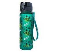 Baagl Tritan Water Bottle, Leakproof One Click Flip Lid 500ml Drink Bottle, Reusable with Scale, Daily Drinking Bottle with Strap for Kids, Children, School, Sport