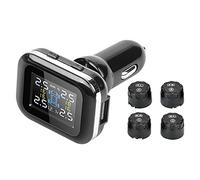Baalaa Car TPMS Tire Monitor - Lighter Tire Pressure Alarm System Screen Can Shake USB Tire Pressure Detection System