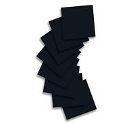 Baalaa Infusible Ink Sheets Bundle for Mug Press,Black Infusible Ink Paper for Sublimation,8Pcs 12X12 Inch