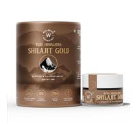 BAALAM Pure Himalayan Shilajit Gold Resin for Strength, Stamina, Performance, Stress Relief and Vitality | with Ashwagandha, Safed Museli & Swarna Bhasma (24K Gold Leaf) | Lab Tested - 20g