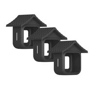 Baaletc 3Pack Silicone Case for Blink Outdoor 4 (4th Gen) - Full Camera Protection Cover with Brim, Weatherproof & Dustproof Skin, Easy Access to Ports