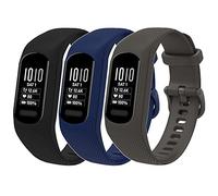 Baaletc Compatible with Garmin Vivosmart 5 Bands for Women Men, Adjustable Silicone Replacement Watch Band Straps Wristbands Bracelet Fit for Garmin Smart 5/Vivosmart 5