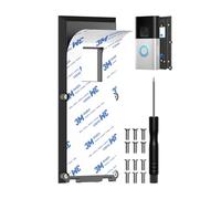 Baaletc No Drill Ring Doorbell Mount Compatible with Ring Video Doorbell 2nd Gen/3/3 Plus/4,Battery Door bell Plus/Pro, Bracket Backplate Accessories for Houses Apartments Office