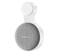 Baaletc Outlet Wall Mount Stand Hanger for Google Home Mini Voice Assistants and Nest Mini （2nd gen）, Compact Holder Case Plug in Kitchen Bathroom Bedroom, Hides the Google Home Mini Cord