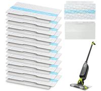 BAAQII 10 Pcs Replacement Disposable Vacuum Mop Pads Refill for Shark VACMOP Pro Cordless Hard Floor VM252 VM250 VM200 VM251 Cleaning Pads
