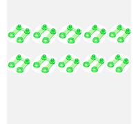 BAAQII 10Pcs Plastic Yellow Snap Clip Punch Card for Brother Knitting Machine Tool