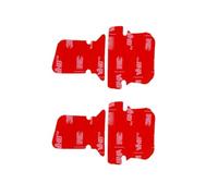 BAAQII 2 Pcs Helmet Intercom Adhesive Tape Double-Sided Sticky Pads for Cardo Packtalk Edge/Pro/Neo Motorcycle Mount Base Sticker