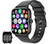 BAARA Smart Watch 1.69” Touch,(Answer/Dial/Call), Fitness Tracker, Activity trackers, Step Counter, Blood oxygen monitor smartwatch and various other Modes compatible with Android and IOS. (Black)