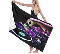 BAAROO Beach Towel Dj Mixes The Track In Nightclub At Party Bathroom Towels Soft,Quick Dry Hand Towels For Everyday Spa Adults 130CM 80CM