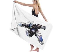 BAAROO Beach Towel Large,Ice Hockey Goalkeeper,Quick Dry,Sand Free Microfiber Beach Towel,Summer,Sun Lounger Beach Towel,Swimmers,Outdoor 130CM 80CM