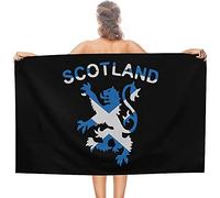 BAAROO Beach Towel Lion Rampant Scotland Scottish Wash Cloths Absorbent,Soft Bath Sheets For Pool Travel Spa 130CM 80CM