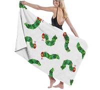 BAAROO Beach Towel Very Hungry Caterpillar Bath Towel Cosy,Durable Hair Turban Towel For Everyday Adults Shower 130CM 80CM