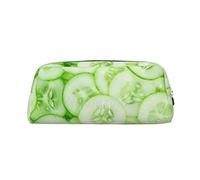 BAAROO Cucumber Slices Zipper Pencil case Large-Capacity Stationery Bag Suitable for School Office Boys and Girls