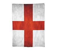 BAAROO Sand Proof Travel Towel, St George'S Cross England Flag Bath Towel Plush Swimming Towel Microfiber Travel Towel For Picnic, Yoga, 130CM X 80CM