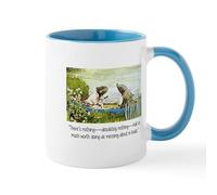 BAAROO Wind in The Willows Inspirational Mug Mugs Ceramic Coffee Mug, Tea Cup 11 oz