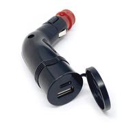 BAAS bike parts Angled USB Charger, red
