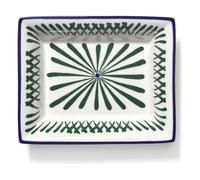 Baazar Dish, Waww La Table - Set of 2 Green one size