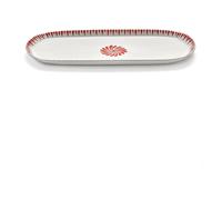 Baazar oval platter, Waww La Table - Set of 2 Red one size