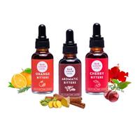 Bab Louie Baby Bitters Combo Sampler Pack (Pack 0f 3) | Non-Alcoholic Craft Bitters | Distinct Citrus Notes | Old Fashioned, Manhattan, ni, Sidecar, Gin and Tonic based Cocktails