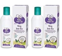 Bab.y Hair Oil with Amla, Sesame & Coconut oil - 100ml | No.1 Doctor Prescribed (Pack of 2)