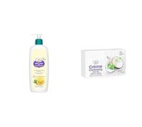 Bab.y Lotion with Pure Cow Ghee & pH 5.5 (400 ml) + Baby Crème Cleansing Bar soap with pH 5.5 (2x125g)