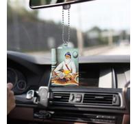 Baba Deep Singh ji Photo car Hanging | Punjabi car hangings | Sikh car hangings