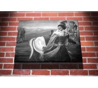 Baba Deep Singh Sikh Religion Gallery Framed Canvas Art Picture Print