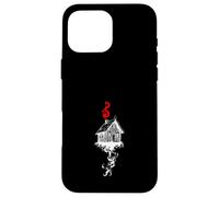 Baba Hut Yaga Chicken Legs Slavic Mythology Design Case for iPhone 16 Pro Max