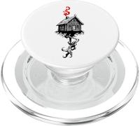 Baba Hut Yaga Chicken Legs Slavic Mythology Design PopSockets PopGrip for MagSafe