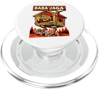Baba Jaga Slavic Witch Folklore Forest House Chicken Legs PopSockets PopGrip for MagSafe