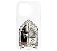 Baba Jaga Slavic Witch Pagan Folklore Folk Magic Case for iPhone 15 Pro